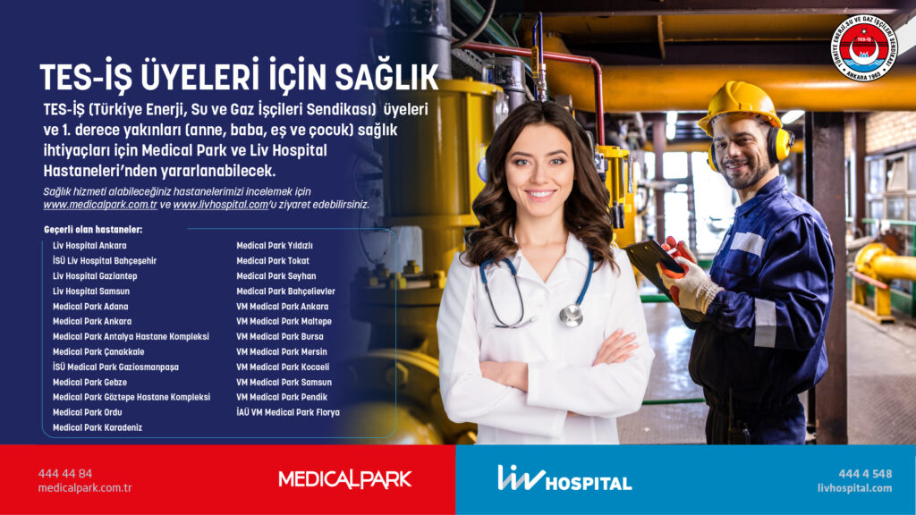 MEDİCAL PARK VE LİV HOSPİTAL HASTANELERİ