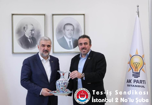 Ak Parti İstanbul il Başkanı Sayın Osman Nuri Kabaktepe