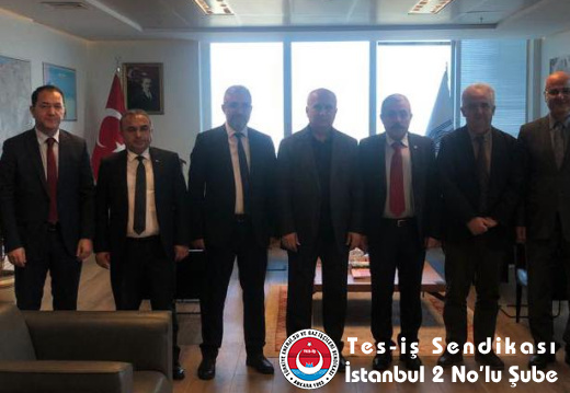 Genel Müdür Yardımcısı Sayın Bülent SOLMAZ’ı ziyareti